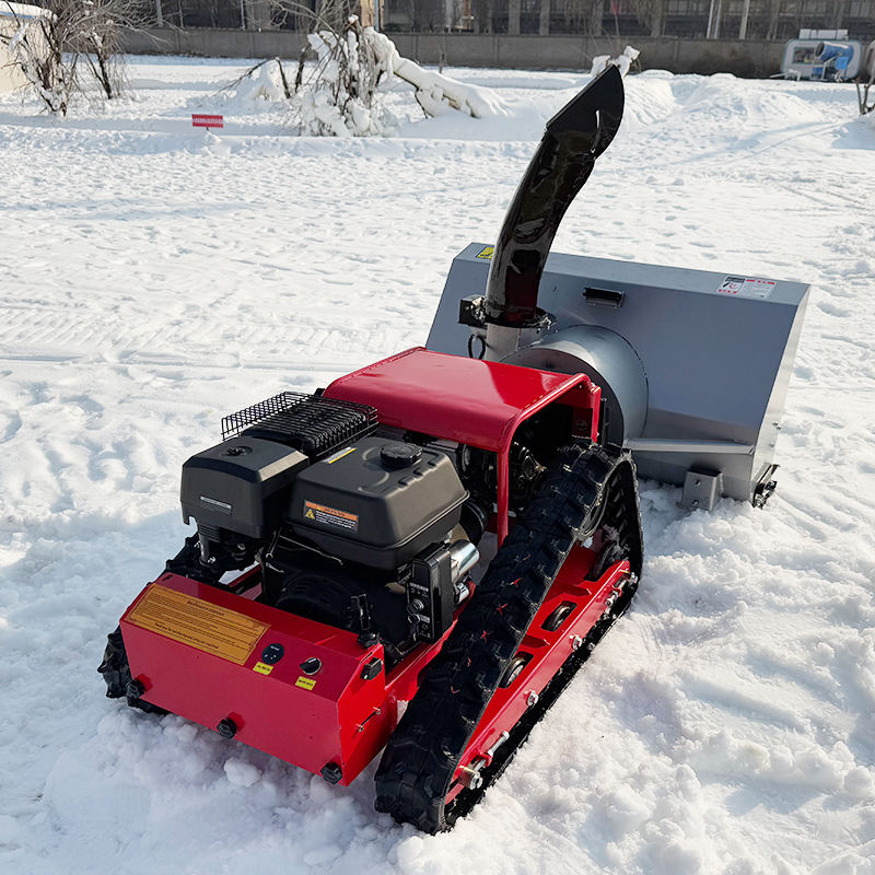 Crawler Industrial Grade Snow Blower | Hot Selling Gasoline Remote ...