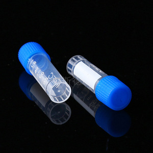 Tubo criogénico Yueside de 1.8 ml, tubo de plástico para congelación para uso en laboratorio con tapa azul - Product Image 3
