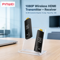 Émetteur-récepteur HDMI sans fil 1080P 50M 5GHz Plug and Play, pas de WiFi requis pour PC TV