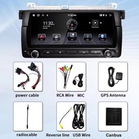 Autoradio HD 1024*600 Android 15 avec mise à niveau sonore DSP pour BMW E46 M3 Coupé