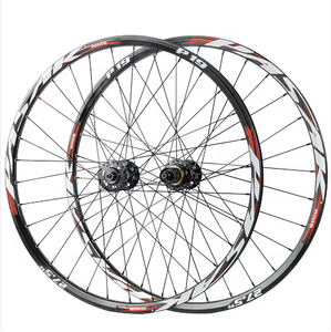 Ruedas <span class=keywords><strong>de</strong></span> Bicicleta MTB <span class=keywords><strong>de</strong></span> <span class=keywords><strong>26</strong></span>/27.5/29 Pulgadas, Rodamientos Delanteros 2 y Traseros 4, 7-11/12 Velocidades, Freno <span class=keywords><strong>de</strong></span> <span class=keywords><strong>Disco</strong></span> <span class=keywords><strong>de</strong></span> Seis Orificios, QR100 135, Buje <span class=keywords><strong>de</strong></span> Aleación, Llanta para Bicicleta <span class=keywords><strong>de</strong></span> Montaña - Product Image 1