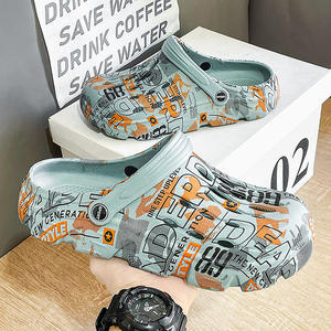 Sandali EVA Chiusi Camouflage 2025 Nuovi Modelli Estivi <span class=keywords><strong>da</strong></span> Uomo, Scarpe Casual <span class=keywords><strong>da</strong></span> Spiaggia e Giardino, <span class=keywords><strong>Ciabatte</strong></span> Traspiranti con Stampa Traforata, Vendita all'Ingrosso - Product Image 2