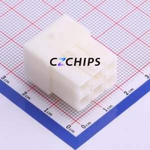 HX62007-6P Housing (Wire-to-Board / Wire-to-Wire) P=6.2mm Connector 2x3P 6.2mm 7.9mm 2 - Product Image 2