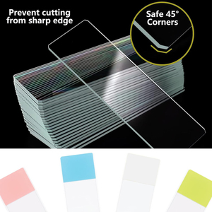 High Quality <strong>Microscope</strong> <strong>Slides</strong> /Cover Glass 24x50mm Frosted Plain Cleaned - Product Image 3