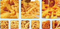 Ligne de production complète de Kurkure neuve, machine automatique pour la fabrication de snacks torsadés Cheetos à base de farine de maïs, en acier inoxydable 304 de haute qualité