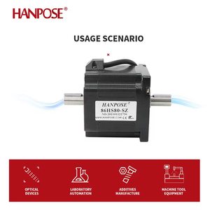 Hanpoe 86 Nema34 4.0a 34hs8040-Sz 4.0n.<span class=keywords><strong>M</strong></span> 86 لماكينة الطحن باستخدام الحاسب الآلي بعمود مزدوج - Product Image 5