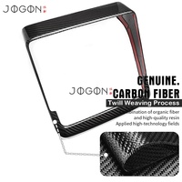 Cadre extérieur de l'écran arrière pour Tesla Model 3 Highland 2024 2025 2026, accessoires intérieurs en fibre de carbone véritable