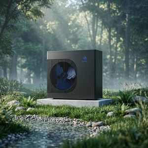 Bomba de Calor Aire-Agua con Inversor DC de 8kW para Uso Doméstico, Monobloque Palm de 10kW, 15kW, 20kW, R290 con Controlador Wifi - Product Image 1