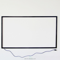 QDE - Fournisseur direct d'usine - Écran tactile infrarouge interactif de haute qualité - Nouveau modèle - 15"-110" - Garantie d'un an