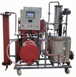 VEERA MD50 SC Nouvelle installation de distillation d'huile usagée et de diesel, machine de distillation moléculaire semi-continue de type discontinu en acier inoxydable - Product Image 3