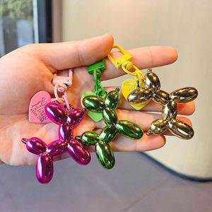 Colorful <b>Balloon</b> Dog Keychain Acrylic Pendant Necklace Keychain Bag Decorative Bracelet Accessories - Product Image 2