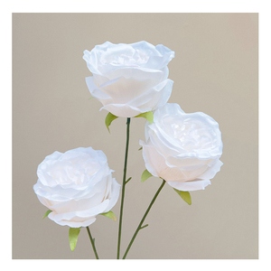 ดอกไม้ประดิษฐ์หลากสี-ขาว กุหลาบและลิลลี่ สำหรับตกแต่งงานแต่งงาน - Product Image 4