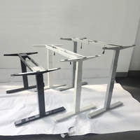 Table d'ordinateur de levage jambe réglable ergonomique bureau bureau étude Table cadre meubles cadre électrique Table extensible mécanisme