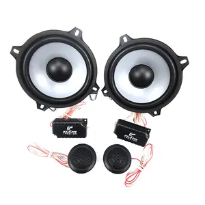 Factory Wholesale 2 Ways Car Door Speakers Components Full Range RMS 30W 88DB 5 Inch 2-way Car Speakers