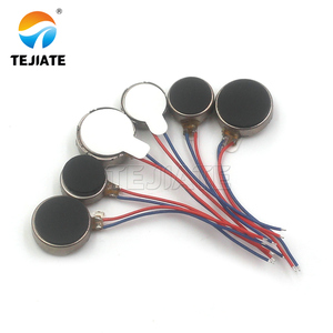 10mm Mini 3V düz sikke tipi titreşim çekirdeksiz düz Motor 12V Mini AC/DC vibratör tel dış çapı ile 1034 - Product Image 4