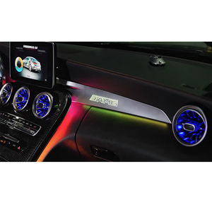 Iluminación Ambiental Interior LED de 64 Colores para Mercedes-Benz Clase C (W205) Coupé 2015-2021, Accesorios para Rejillas de Ventilación Tipo Turbina - Product Image 4