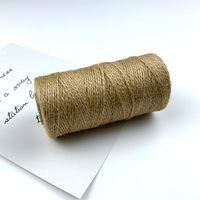 E-magic Sortie d'usine Corde de chanvre naturel Nouveau design Élégant de meilleure qualité Ruban de jute Imprimé Vente en gros Corde de chanvre 3mm