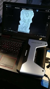 3D máy quét einscan Pro 2X cầm tay cơ thể con người xe kích thước đo lường chẩn đoán - Product Image 6