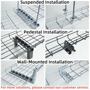 Support mural en T personnalisé pour chemin de câbles de taille moyenne Accessoire fréquemment utilisé - Product Image 3