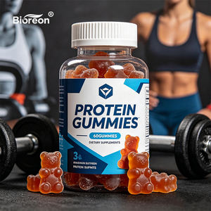 Gummies de Protéines de Lactosérum Premium 60 Unités – Complément Alimentaire Nutritif – Service de Marque Privée avec Logo Personnalisé <span class=keywords><strong>pour</strong></span> Propriétaires de Marques de Fitness - Product Image 1