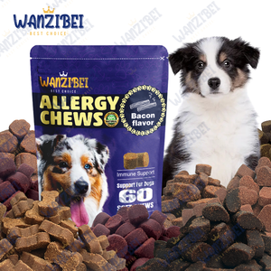 Fournitures <span class=keywords><strong>de</strong></span> santé pour chiens en Calcium biologique OEM/ODM, comprimés multivitamines, mastication douce, Nutrition, supplément d'allergie immunitaire, marque privée - Product Image 1