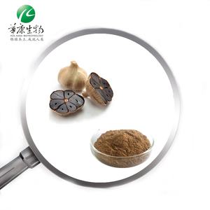 Extrato natural puro habilitado do alho do pó 3% do alho do extrato ISO22000 Polyphenols 1 ~ 5% Alicin preto - Product Image 1