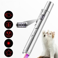 Pointeur laser rechargeable USB 3-en-1 pour chats et chiens, jouet interactif multi-modes avec lumière UV et lampe torche