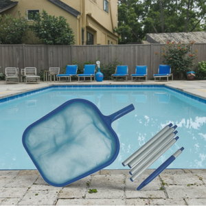 <span class=keywords><strong>Piscine</strong></span> en plastique 5 poteaux de section de 48 ''/122 cm écumoire à feuilles robuste - Product Image 1