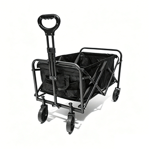 Gerobak Dorong Anak yang Dapat Disesuaikan, Empat Roda, Dapat Dilipat, Kereta Utilitas, Sabuk Pengaman 5 Titik, Kursi Tegak, Troli Perjalanan Luar Ruangan - Product Image 6