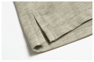T-shirt casual da <span class=keywords><strong>uomo</strong></span> in misto lyocell e <span class=keywords><strong>lana</strong></span> merino, traspirante e anti-umidità, a maniche corte, per sport, attività all'aperto e fitness. - Product Image 5