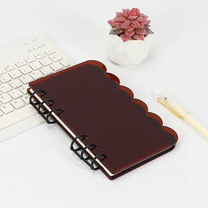 A6 Album fotografico <span class=keywords><strong>con</strong></span> copertina rigida da te stile <span class=keywords><strong>a</strong></span> <span class=keywords><strong>spirale</strong></span> transfrontaliera per Notebook <span class=keywords><strong>con</strong></span> bordo <span class=keywords><strong>a</strong></span> strisce rosa in acrilico <span class=keywords><strong>con</strong></span> foglie sfuse e Design transfrontaliero - Product Image 1