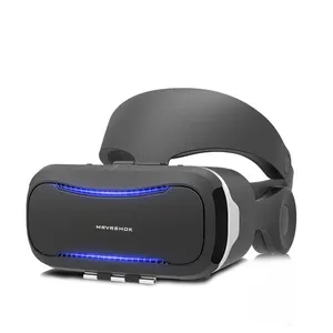 3D VRメガネMRVRSHOKVRヘルメットVRメガネ3D偏光バーチャルリアリティボックススマートビデオ