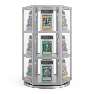 Support de Présentation pour Cartes de Jeu TCG Personnalisées, Présentoir en Métal et Acrylique pour Cartes Standard - Product Image 3