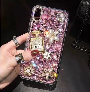 Di lusso del Diamante Bottiglia di Profumo A Mano A Forma di Copertura Della Cassa Del Telefono <span class=keywords><strong>Per</strong></span> il <span class=keywords><strong>iPhone</strong></span> 11 Pro MAX Xs Max 5S <span class=keywords><strong>SE</strong></span> 6 6S 7 8 PIÙ - Product Image 3