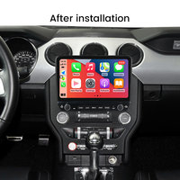 Prelingcar para Ford Mustang 2014-2021 Android 12 Monitor de coche de 8 + 256g carplay DSP RDS GPS construido en 2din radio reproductor de dvd 5,1 HIFI