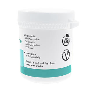 Catégorie supérieure 99% CAS 107667-60-7 <span class=keywords><strong>Zinc</strong></span> <span class=keywords><strong>l</strong></span> <span class=keywords><strong>Carnosine</strong></span> Poudre <span class=keywords><strong>Zinc</strong></span> <span class=keywords><strong>Carnosine</strong></span> - Product Image 2
