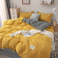 Parure de lit de luxe gris pour 2 chambres, comprenant housse de couette, couvre-lit et drap-housse, disponible en tailles Queen et Super King, avec couette en duvet.