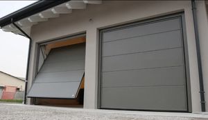 Porte da <span class=keywords><strong>Garage</strong></span> inclinabili verticali insonorizzate in stile moderno - Product Image 2