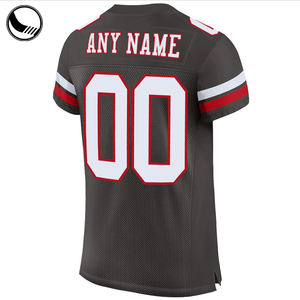 Camiseta de fútbol americano bordada personalizada, Jersey de Denver Bronco n. ° 3, Camiseta de algodón con diseño de borlas borrosas, <span class=keywords><strong>ropa</strong></span> limitada, 2022 - Product Image 5