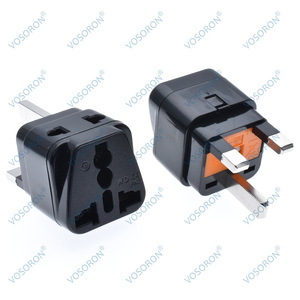 <span class=keywords><strong>Adattatore</strong></span> da Viaggio Universale con Spina UK 3 Pin Tipo G 13A a 5 Prese <span class=keywords><strong>per</strong></span> America, Corea, Francia, Europa, Regno Unito - Product Image 5