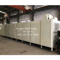 Hoogrenderende Heteluchtgaasband Droogmachine Fruit Droogmachine Voor Konjac Mango Kokosnoot Droger