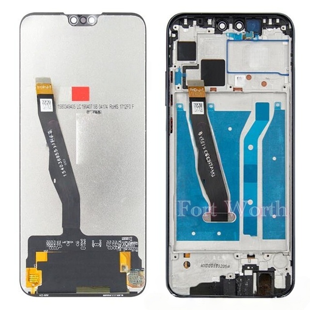 FoR for Y9 2019 In-cell HD+/FHD Screen with Frame Sapphire Hardness 1 Year Warranty 6.8" OEM Brand New Original