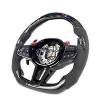 Volant de course personnalisé avec affichage LED en fibre de carbone pour BMW G Series 2018-2024 (3, 4, 5, 6, 8 Series, G01, G05, G20, G30, G80, M3, M4)