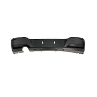 Perfect Fit M-Performance Style voiture pare-chocs noir mat diffuseur arrière sortie unique trou pour BMW F20 M-Tech