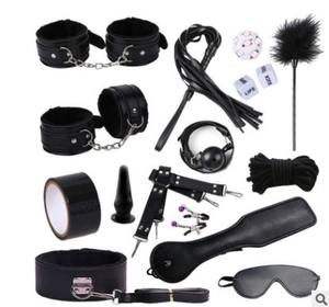 ชุดสายรัดไนลอนเซ็กซี่ยี่สิบชิ้นชุดควบคุมผ้ากำมะหยี่หนังสัตว์ผลิตภัณฑ์ทางเพศที่ยับยั้งชั่งใจสิบเจ็ดชิ้น - Product Image 4