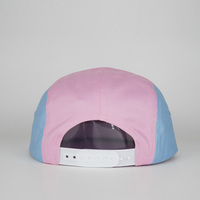 Séchage rapide 5 panneaux chapeau unisexe été couleur-bloc Patchwork réglable casquette de Baseball mode de rue Style américain papa chapeau
