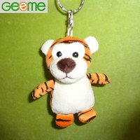 Porte-clés en peluche en forme d'ours en peluche JM9548