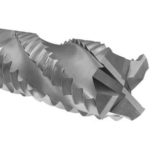 KRINO - 240171200 8% Fresas de cuatro flautas con vástago Weldon para propósito de desbaste, brocas de serie corta - Product Image 4