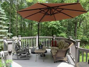 सबसे ज्यादा बिकने वाले बड़े आकार के बगीचे की छतरी आउटडोर वाटरप्रूफ कैंटिलीवर रोमा छतरी पेटियो पैरासोल सनशेड बीच रेस्तरां होटल - Product Image 4