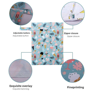 Bolso multiusos portátil impermeable <span class=keywords><strong>de</strong></span> 30x40cm con diseño <span class=keywords><strong>de</strong></span> <span class=keywords><strong>gato</strong></span> negro y <span class=keywords><strong>gato</strong></span> blanco para guardar cosas al escalar montañas, hacer turismo y practicar deportes - Product Image 4